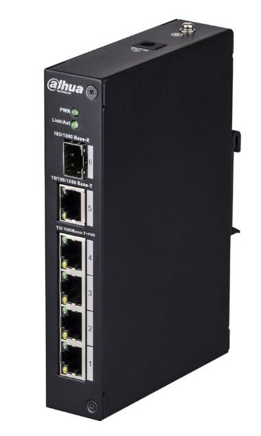 PFS3106-4P-60 switch industriale poe switch industriale dahua PFS3106-4P-60